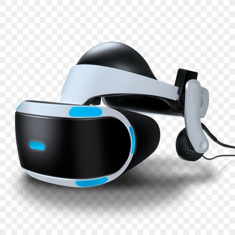 PlayStation VR Virtual Reality Headset Oculus Rift Eagle Flight PlayStation 4, PNG, 1000x1000px, Playstation Vr, Audio, Audio Equipment, Eagle Flight, Electronic Device Download Free