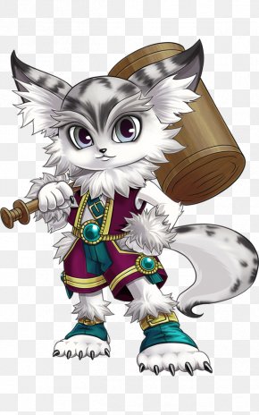 Cat - Whiskers White Cat Project Honda Odyssey Quiz RPG: The World Of Mystic Wiz PNG