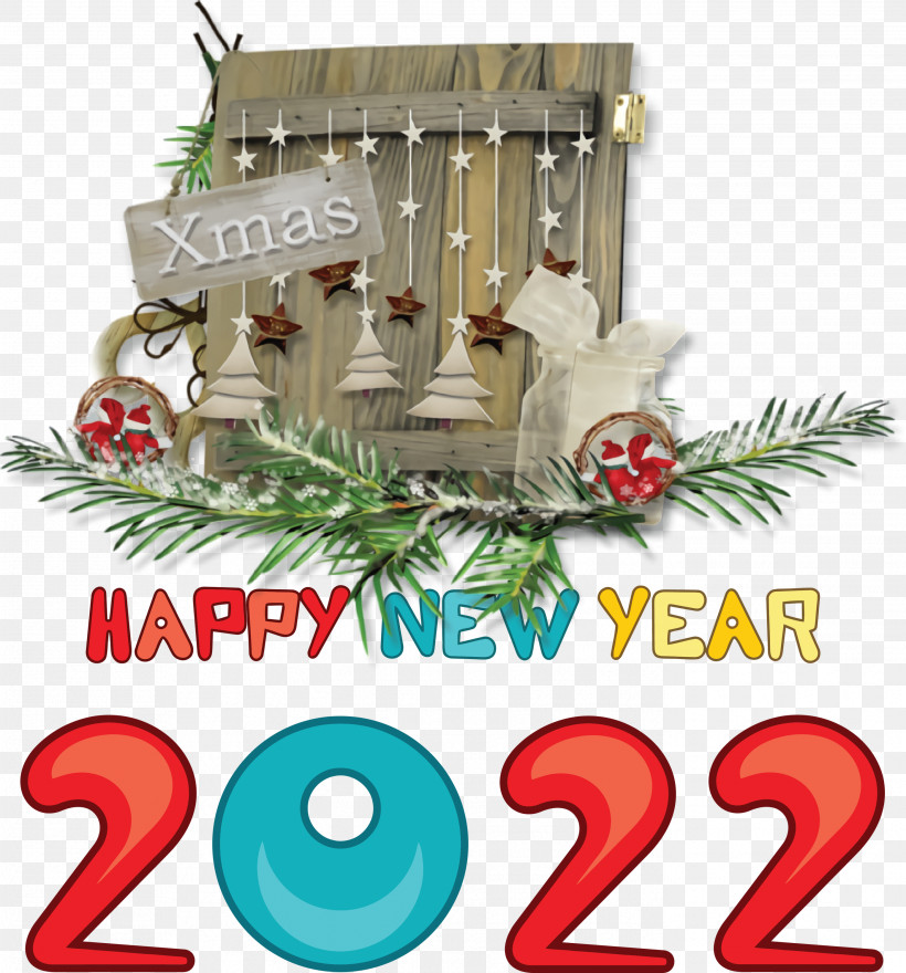 2022 Happy New Year 2022 Happy New Year, PNG, 2793x3000px, Happy New Year, Bauble, Christmas Day, Christmas Ornament M, Christmas Tree Download Free