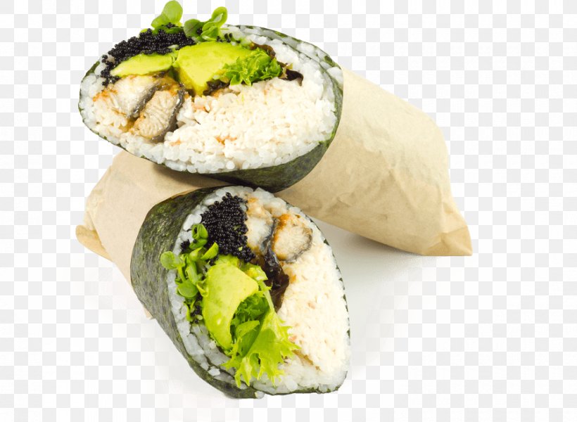 Sushi California Roll Gimbap Japanese Cuisine Onigiri, PNG, 900x659px, Sushi, Appetizer, Asian Cuisine, Asian Food, Burrito Download Free