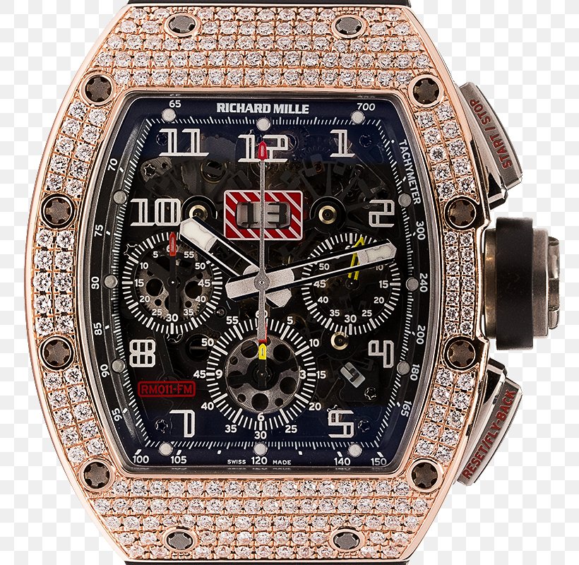 Watch - Watch Strap Richard Mille Chronograph Sapphire PNG