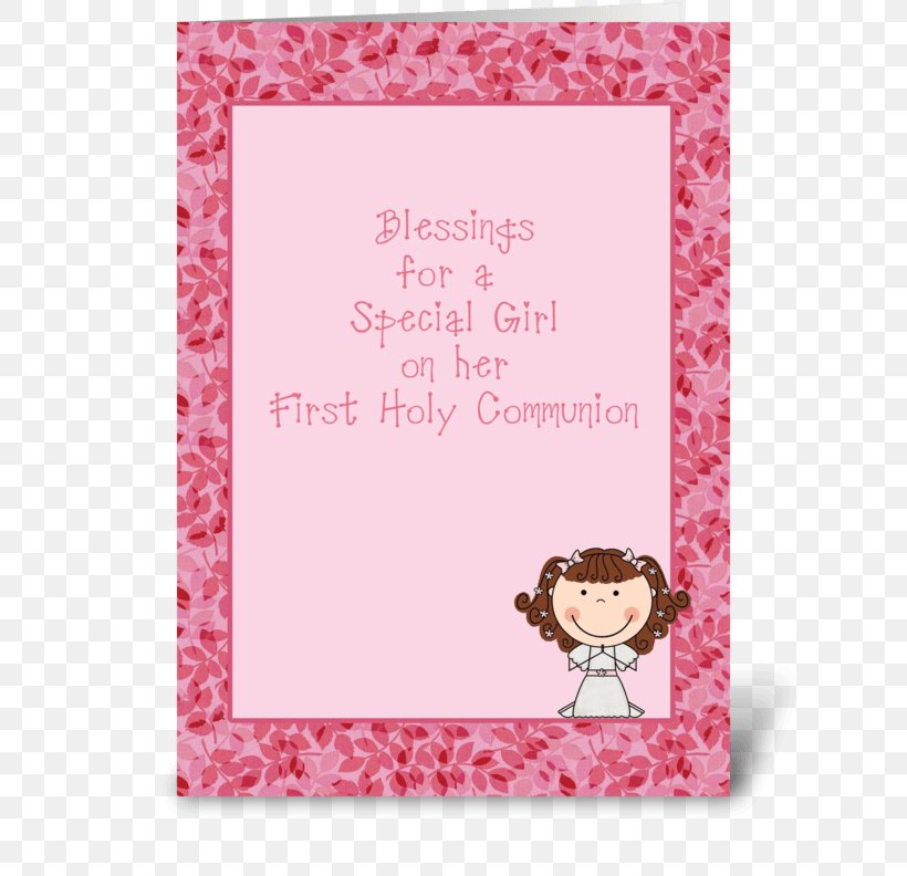 Greeting & Note Cards Eucharist First Communion Blessing, PNG, 700x792px, Watercolor, Cartoon, Flower, Frame, Heart Download Free