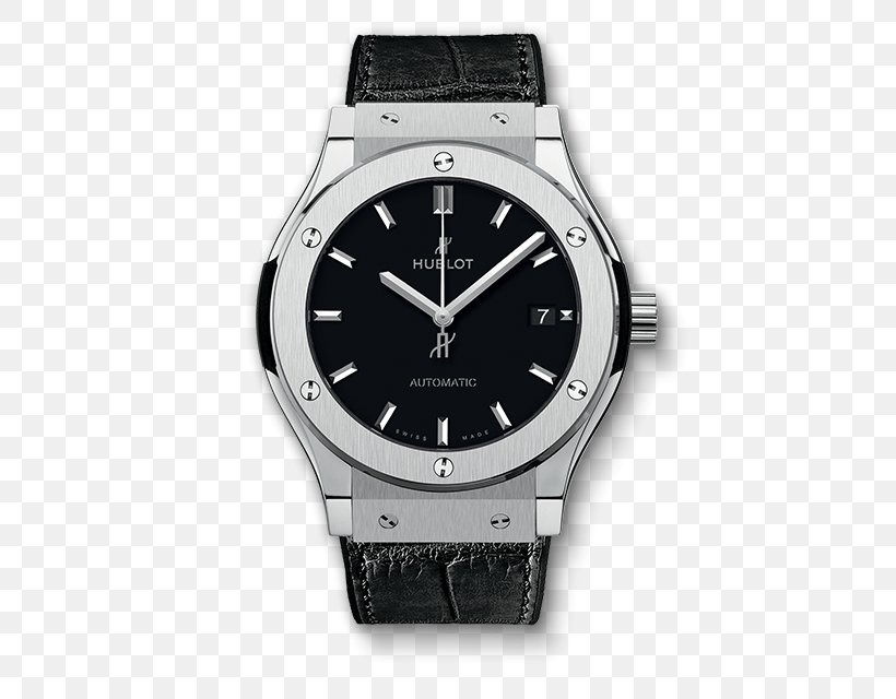 Hublot Classic Fusion Watch Chronograph Strap, PNG, 505x640px, Hublot, Automatic Watch, Black Leather Strap, Brand, Chronograph Download Free
