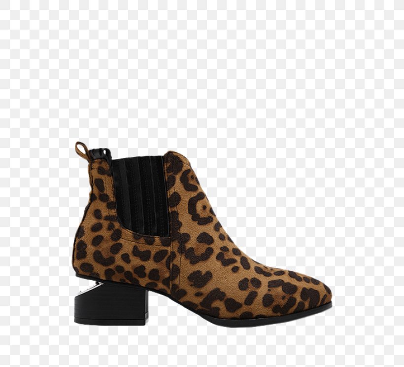 Leopard Fashion Boot Animal Print Fake Fur, PNG, 558x744px, Leopard, Animal Print, Boot, Brown, Calf Download Free
