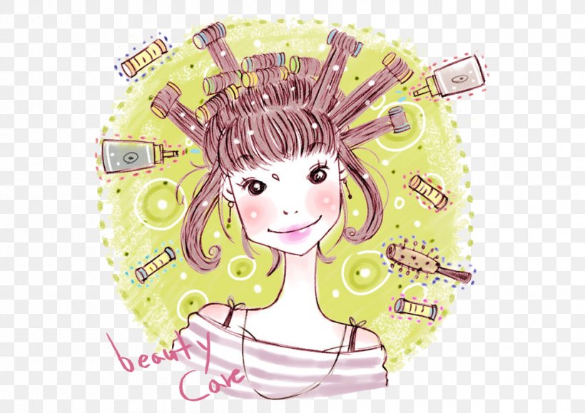 Cartoon Make-up Poster Cosmetology, PNG, 1000x707px, Cartoon, Art, Beauty, Bijin, Cosmetics Download Free