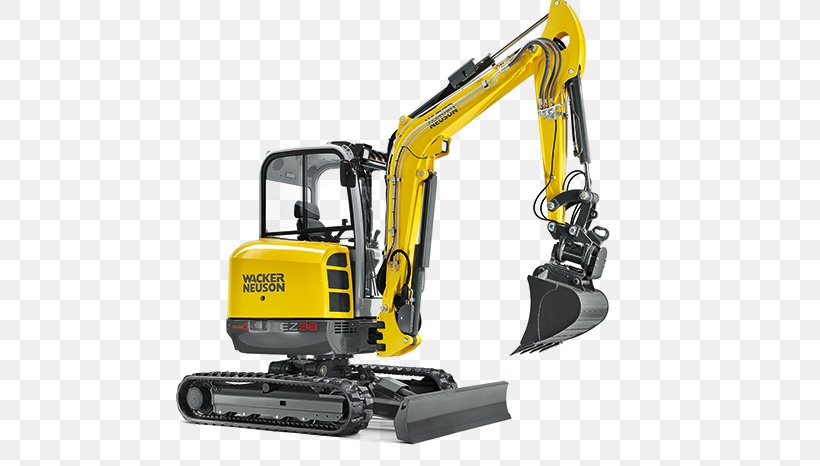 Compact Excavator Heavy Machinery Wacker Neuson Skid-steer Loader, PNG, 700x466px, Compact Excavator, Architectural Engineering, Bucket, Bulldozer, Compactor Download Free