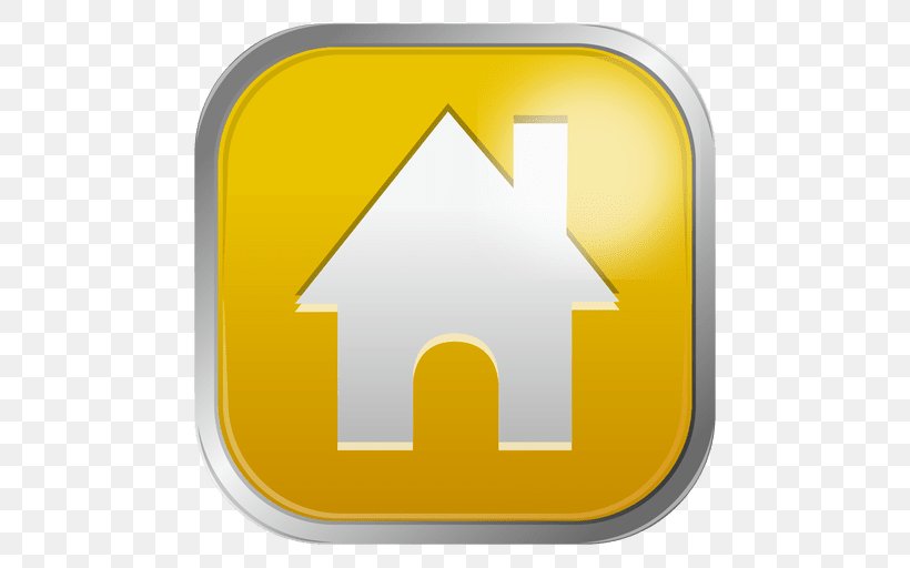 Yellow Logo House, PNG, 512x512px, Yellow, Brand, Color, House, Logo Download Free
