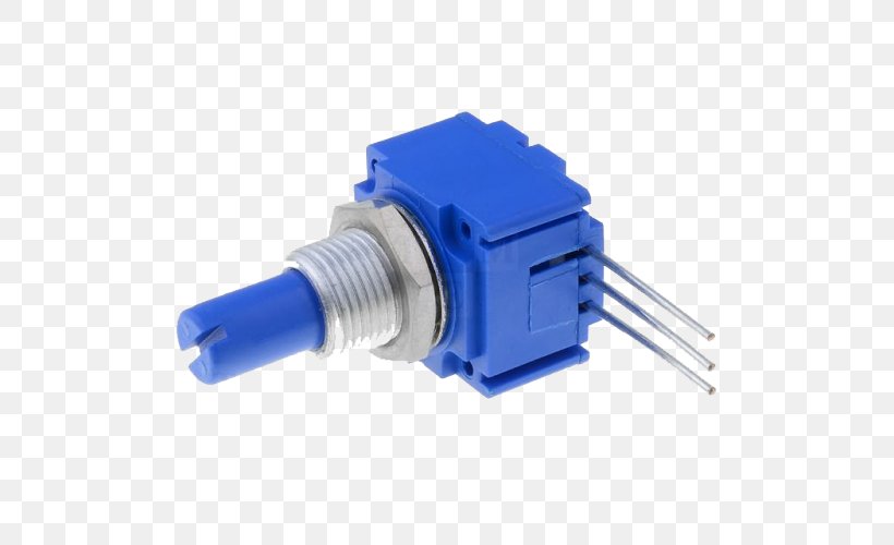 Potentiometer Electronics Electrical Connector Through-hole Technology Ohm, PNG, 500x500px, Potentiometer, Amplificador, Bnc Connector, Cassette Deck, Cermet Download Free