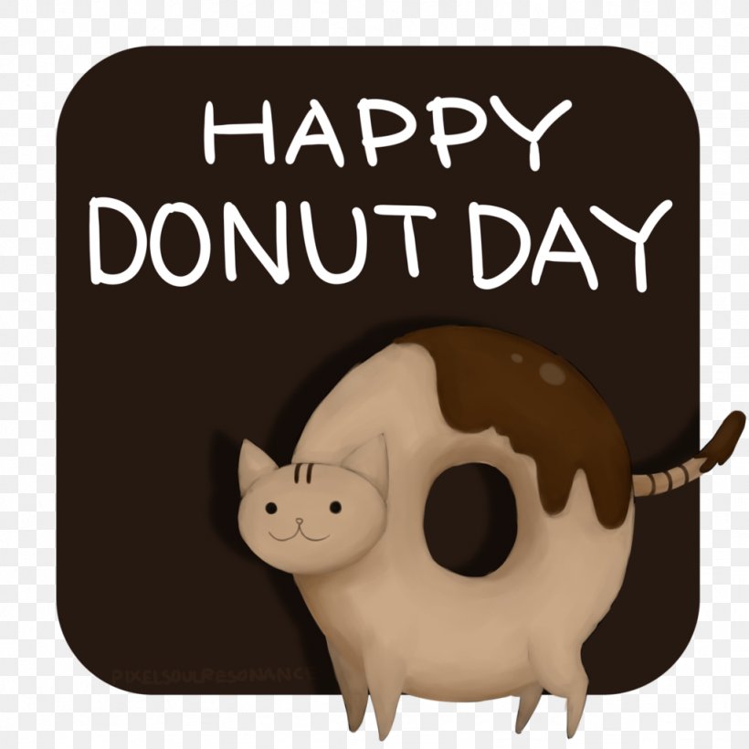 Donuts Cat Art Donyatsu Bagel, PNG, 1024x1024px, Watercolor, Cartoon, Flower, Frame, Heart Download Free