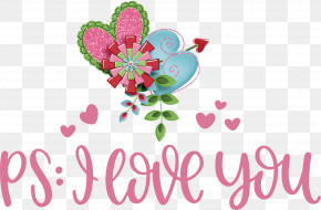 I Love You Valentines Day Quote PNG