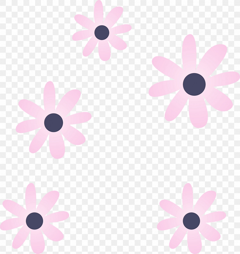 Polka Dot, PNG, 2833x3000px, Watercolor, Flower, Paint, Pedicel, Petal Download Free