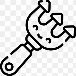 Trishula - Cute Trident With Smiling Face PNG