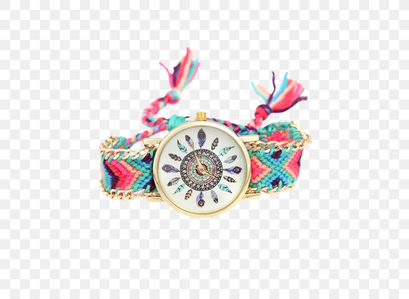 Turquoise Dreamcatcher Dial Watch Clock, PNG, 600x600px, Turquoise, Bracelet, Clock, Clothing Accessories, Dial Download Free
