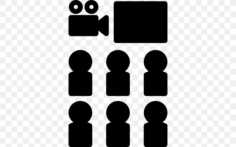 Audience, PNG, 512x512px, Video, Area, Black, Black And White, Brand Download Free