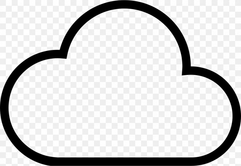 Clip Art Vector Graphics Cloud Computing Shape, PNG, 980x678px, Cloud Computing, Area, Black And White, Drawing, Shape Download Free
