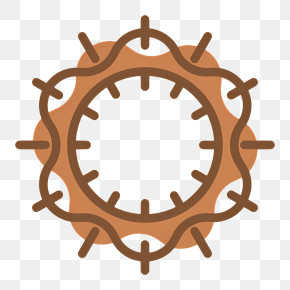 Crown Of Thorns - Crown Of Thorns Symbol PNG