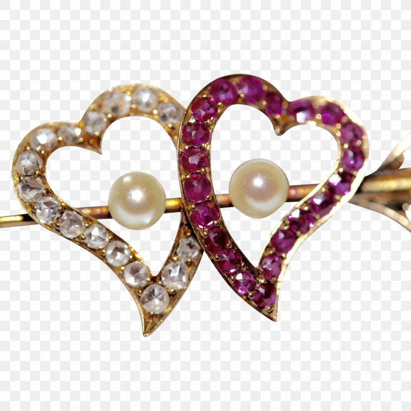 Pearl Brooch Jewellery Ruby Charms & Pendants, PNG, 2048x2048px, Pearl, Antique, Body Jewellery, Body Jewelry, Brooch Download Free