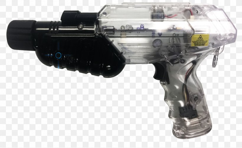 Firearm Laser Tag Phaser Game, PNG, 1000x612px, Firearm, Air Gun, Game, Gun, Gun Accessory Download Free