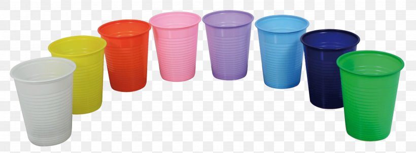 Plastic Cup Glass Polymer Color, PNG, 2656x984px, Plastic, Bottle, Color, Cup, Cylinder Download Free