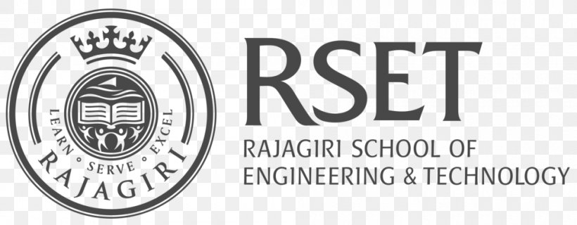 Rajagiri College Of Social Sciences Rajagiri School Of Engineering & Technology University, PNG, 1000x391px, Rajagiri College Of Social Sciences, Bachelor Of Commerce, Black And White, Brand, College Download Free
