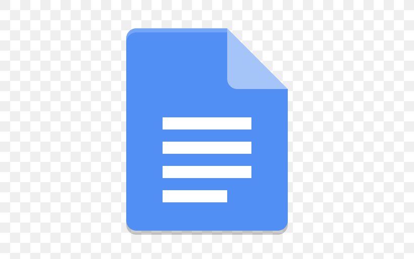 Google Docs Microsoft Google Drive, PNG, 512x512px, Google Docs, Android, Area, Blue, Brand Download Free