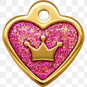 Gold Glitter - Pink Crown Magenta PNG