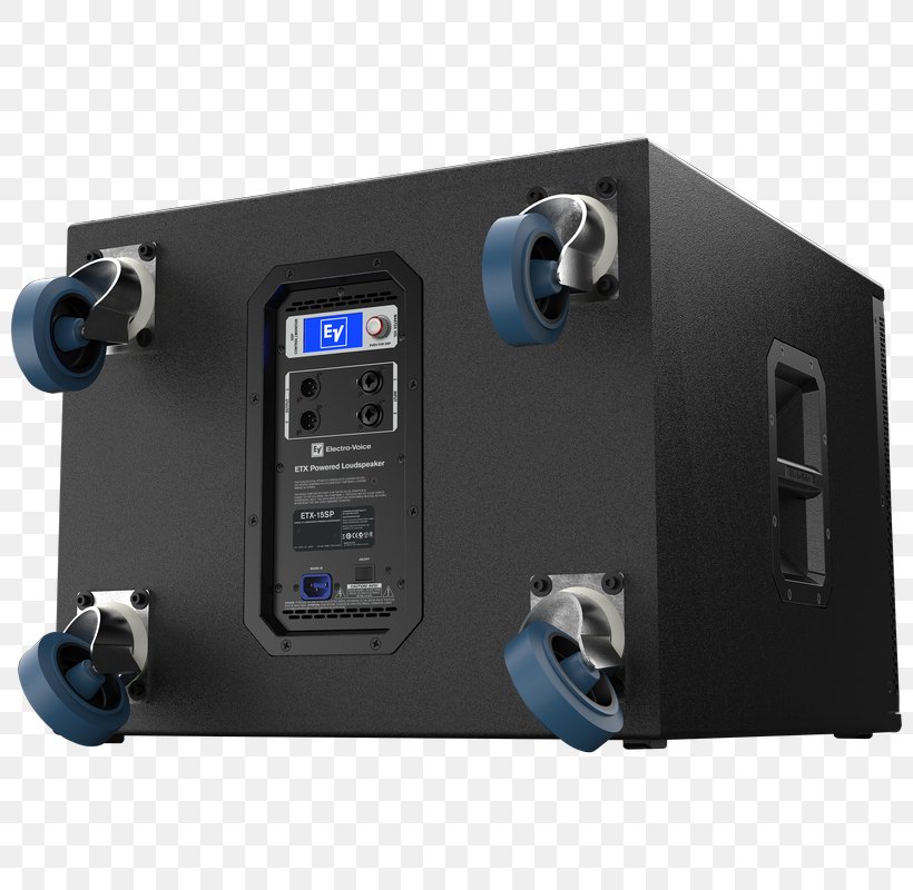 Electro-Voice Loudspeaker Subwoofer Class-D Amplifier Powered Speakers, PNG, 800x800px, Electrovoice, Amplifier, Audio, Audio Equipment, Audio Power Amplifier Download Free