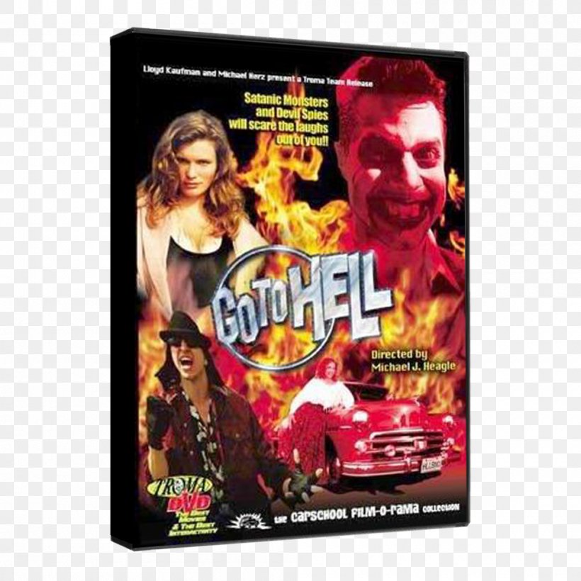 Film DVD Hell Horror Troma Entertainment, PNG, 1000x1000px, Film, Advertising, Dvd, Father S Day, Film Director Download Free