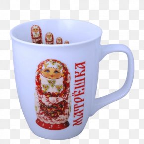 Coffee - Matryoshka Doll Coffee Cup Mug Souvenir PNG