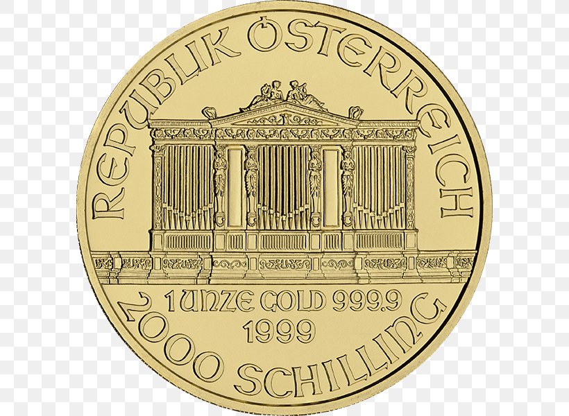 Silver Coin Gold Coin Vienna Philharmonic, PNG, 600x600px, Coin, Austrian Mint, Bullion, Bullion Coin, Canadian Gold Maple Leaf Download Free