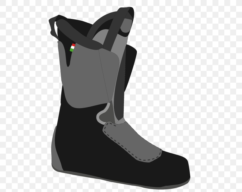 Ski Boots Shoe Skiing, PNG, 500x650px, Ski Boots, Ankle, Black, Boot, Foot Download Free