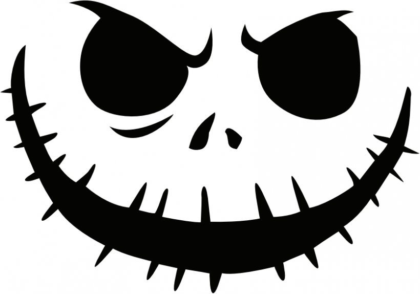 The Nightmare Before Christmas: The Pumpkin King Jack Skellington Jack-o-lantern Halloween, PNG, 836x586px, Jack Skellington, Black And White, Carving, Halloween, Jackolantern Download Free