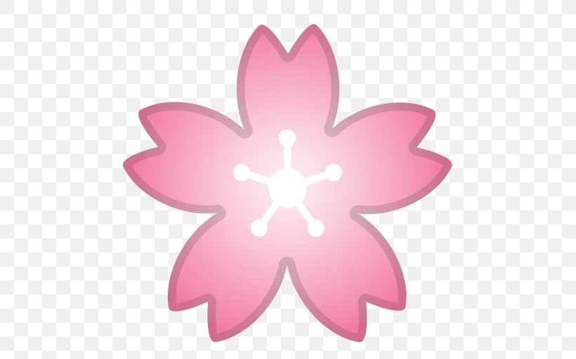 Cherry Blossom Background, PNG, 512x512px, Cherry Blossom, Blossom, Cherries, Emoji, Flower Download Free
