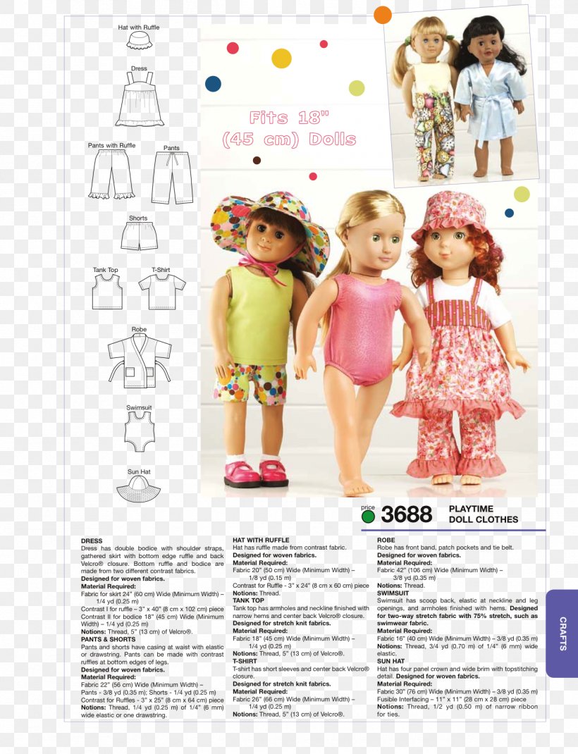 Clothing Doll Sewing Dress Pattern, PNG, 1350x1763px, Clothing, Babydoll, Bra, Butterick Publishing Company, Camisole Download Free