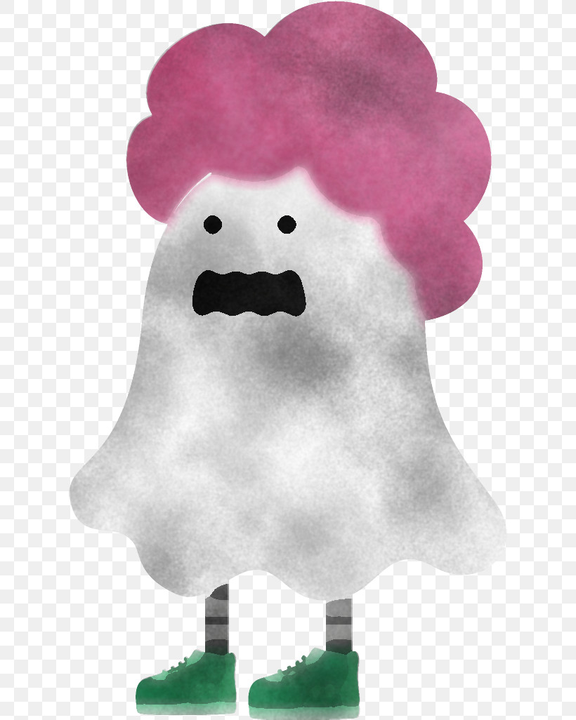 Ghost Halloween, PNG, 624x1026px, Ghost, Biology, Halloween, Pink M, Science Download Free