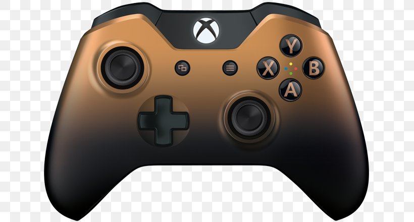 Xbox One Controller Middle-earth: Shadow Of Mordor Microsoft Xbox One Wireless Controller Game Controllers, PNG, 717x440px, Xbox One Controller, All Xbox Accessory, Copper, Dirt Rally, Game Controller Download Free