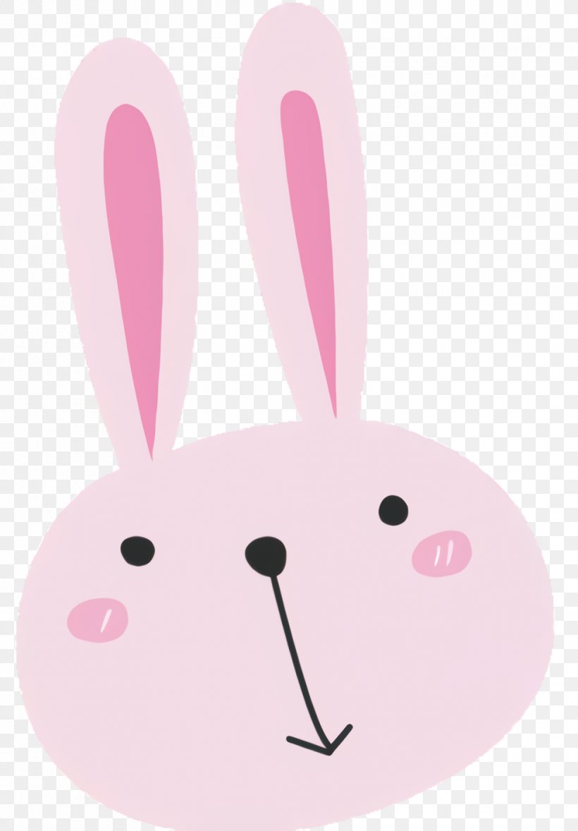 Easter Bunny Background, PNG, 988x1420px, Rabbit, Cartoon, Easter, Easter Bunny, Nose Download Free
