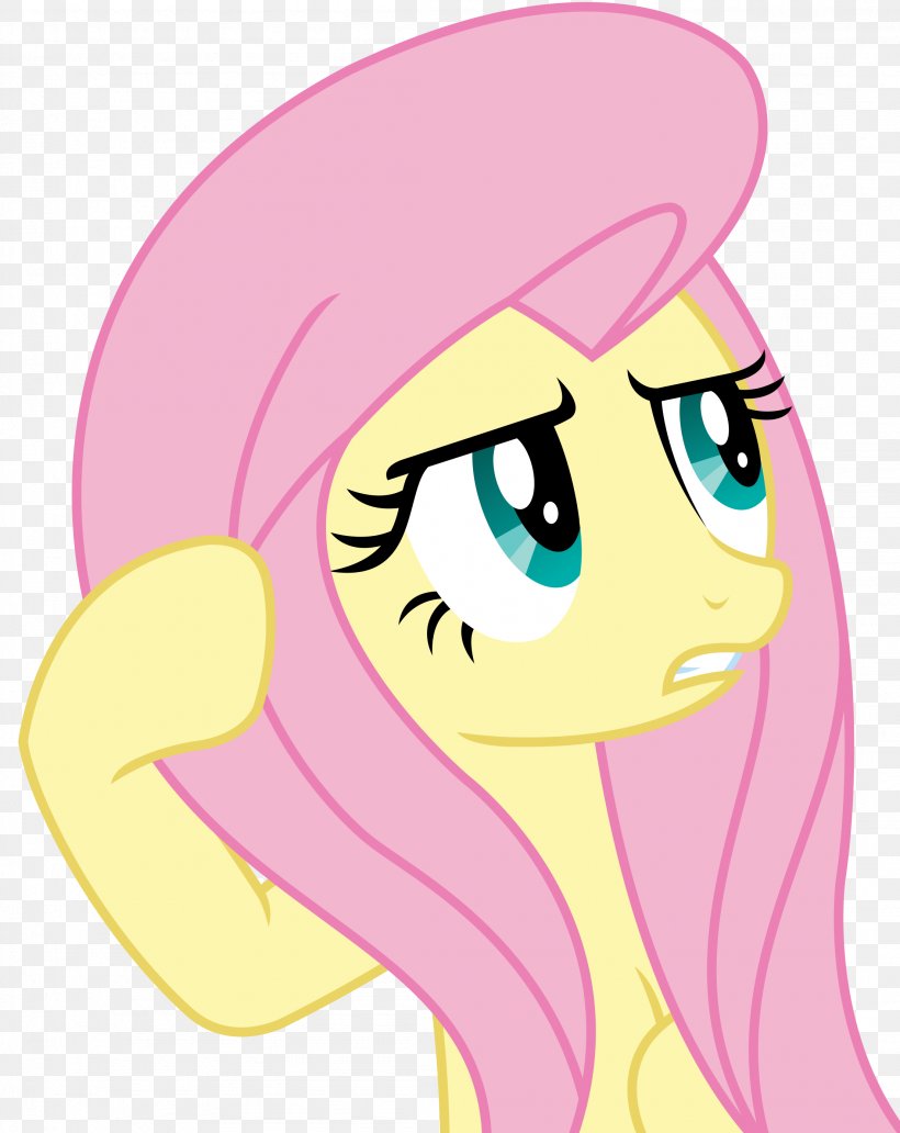 My Little Pony Fluttershy Horse Equestria, PNG, 2209x2781px, Watercolor, Cartoon, Flower, Frame, Heart Download Free