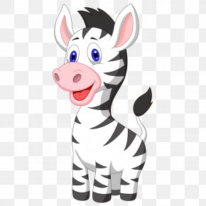 Cartoon Zebra - Royalty-free Cuteness Illustration PNG
