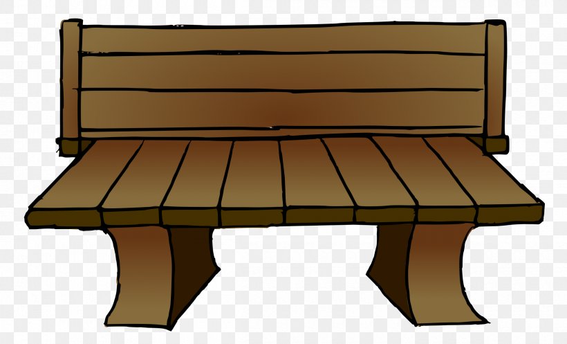 Bench Clip Art, PNG, 2400x1455px, Bench, Furniture, Garden, Hardwood, Outdoor Furniture Download Free