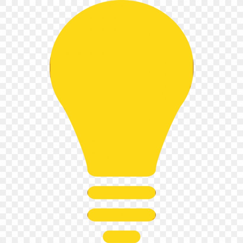 Light Bulb, PNG, 1000x1000px, Watercolor, Light Bulb, Material Property, Paint, Wet Ink Download Free