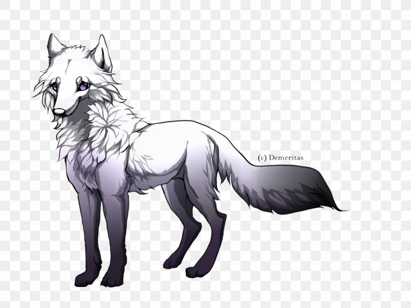 Red Fox Wolfdog Wolfdog, PNG, 1350x1012px, Red Fox, Art, Artwork, Black And White, Carnivoran Download Free