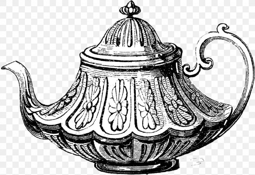 Teapot The Dormouse Alice's Adventures In Wonderland Clip Art, PNG, 1132x778px, Teapot, Artifact, Black And White, Ceramic, Coffeemaker Download Free