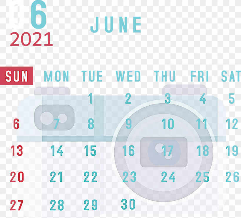 June 2021 Calendar 2021 Calendar June 2021 Printable Calendar, PNG, 3000x2721px, 2021 Calendar, Aqua M, Diagram, Geometry, June 2021 Printable Calendar Download Free