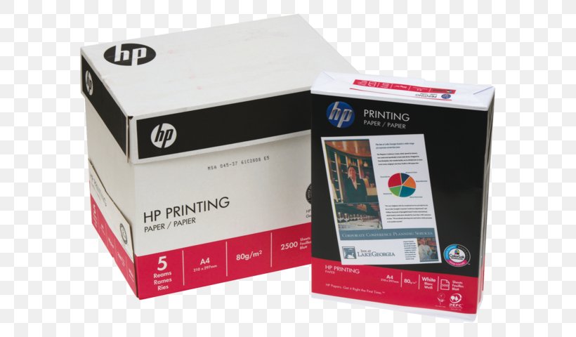 Paper Hewlett-Packard A4 Toner Printer, PNG, 640x480px, Paper, Box, Brand, Cardboard, Carton Download Free