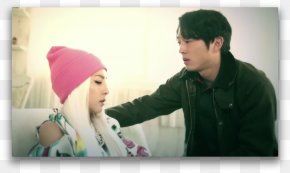 Samuel L Jackson - Sandara Park South Korea The Walking Dead Funny Or Die 2NE1 PNG