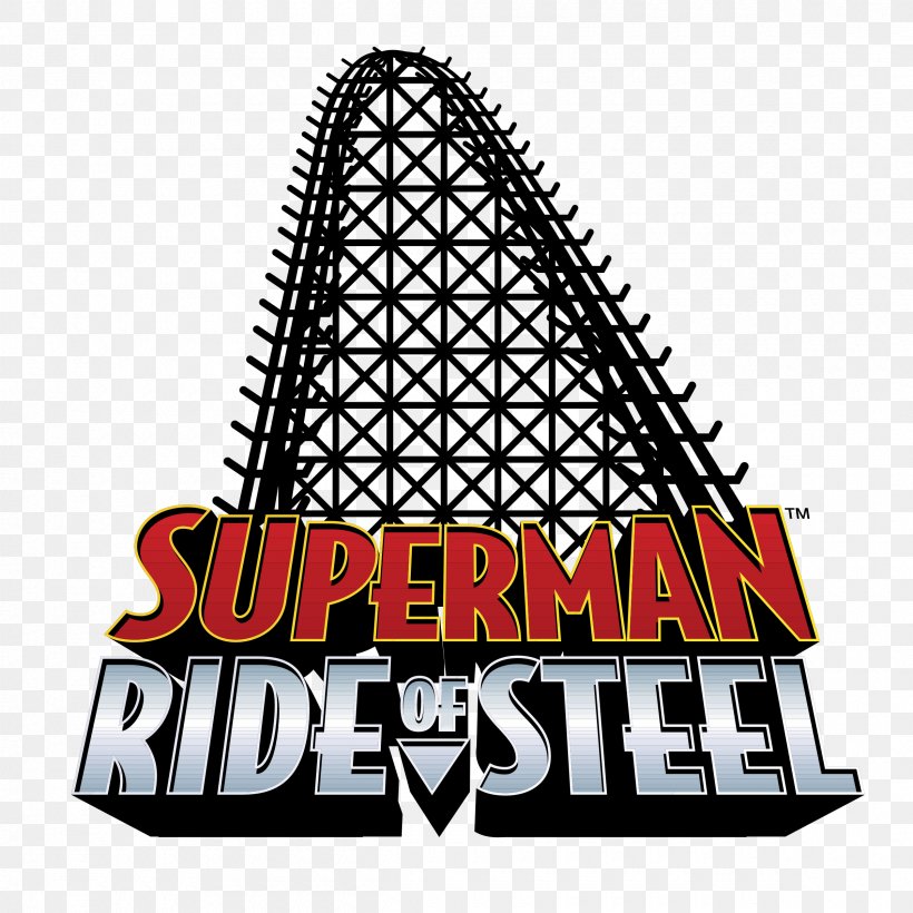 Superman The Ride Superman Logo Font, PNG, 2400x2400px, Superman The Ride, Architecture, Brand, Games, Logo Download Free