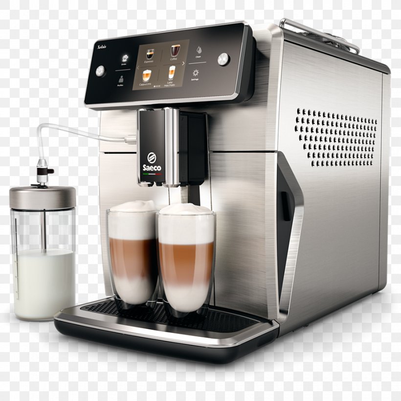 Coffeemaker Espresso Saeco Xelsis Fully Automatic Coffee Machine, PNG, 920x920px, Coffee, Coffeemaker, Drip Coffee Maker, Espresso, Espresso Machine Download Free