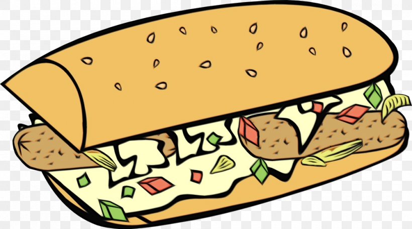 Junk Food Cartoon, PNG, 1000x557px, Watercolor, American Food, Chicken, Coloring Book, Dinner Download Free