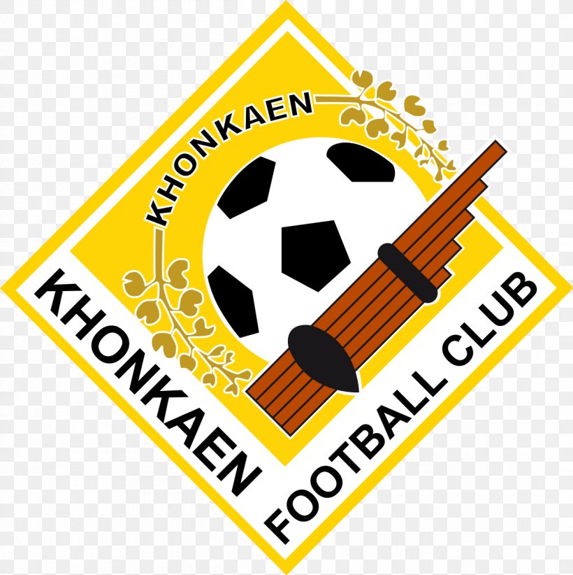 Khonkaen FC Thailand National Football Team Football Association Of Thailand Yellow, PNG, 1200x1203px, Khonkaen Fc, Area, Brand, Encyclopedia, Football Download Free